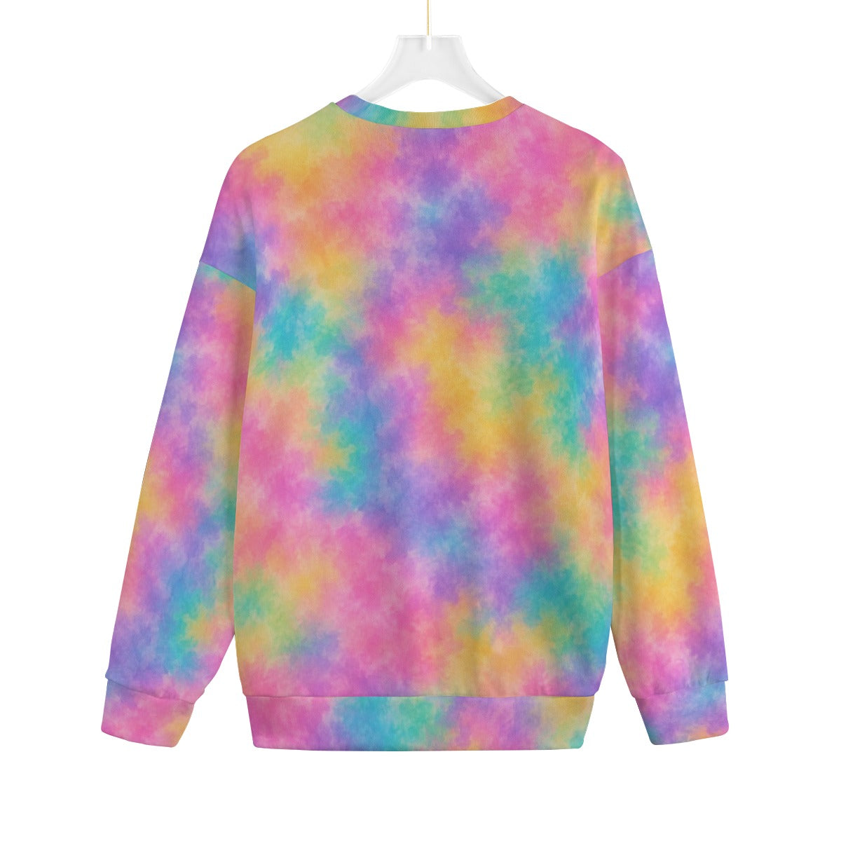 Unisex Drop-shoulder Knitted Fleece Sweater - view 2