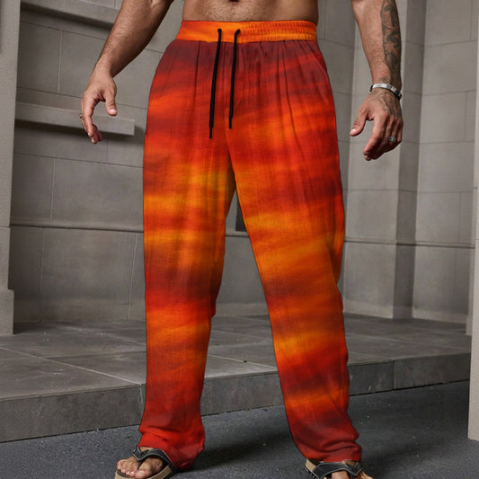 Men's Loose Casual Pants With Pocket