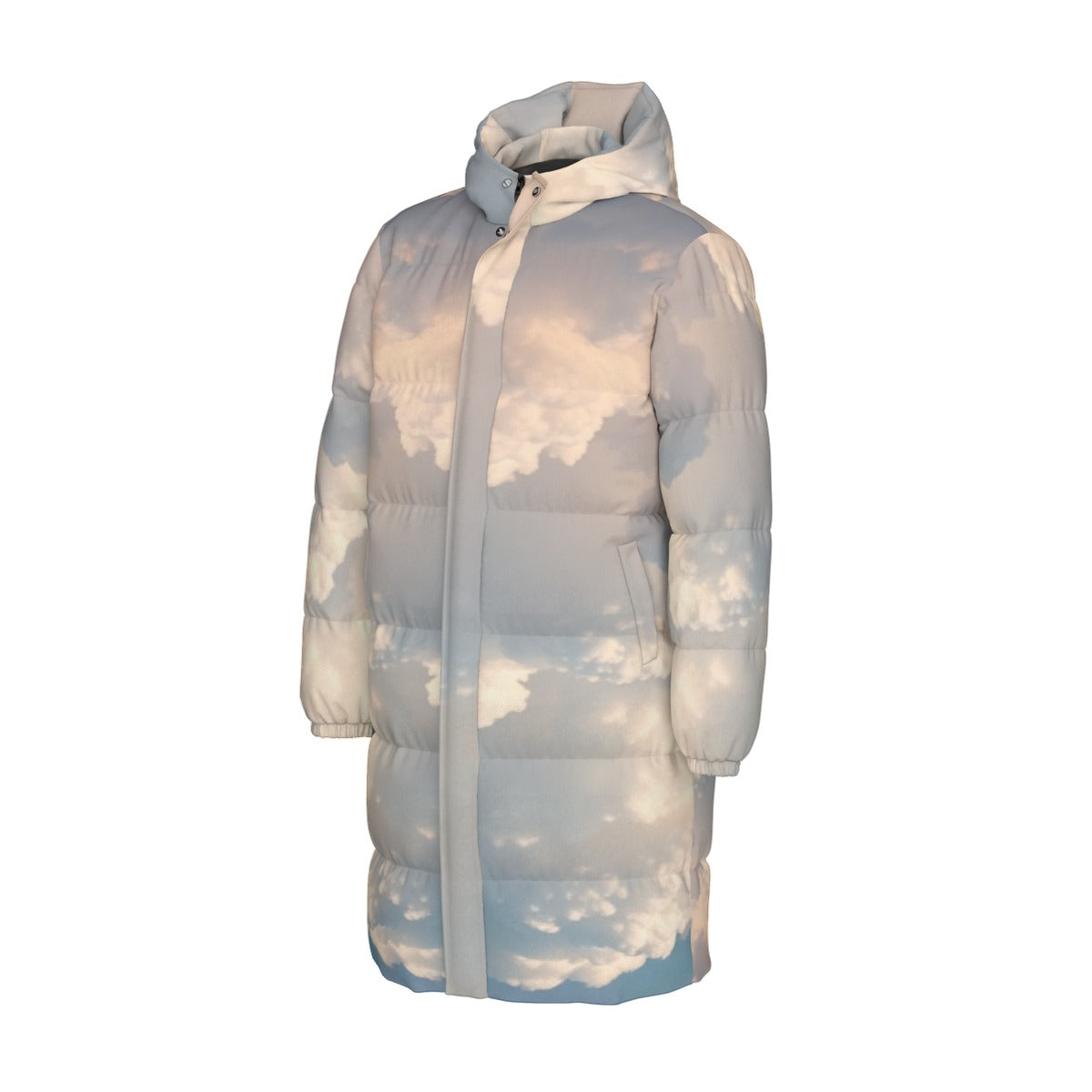 Unisex Long Down Jacket