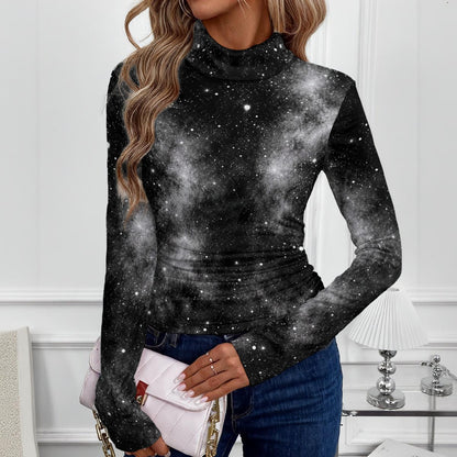 Women’s High-Neck Long-Sleeve Top - view 2