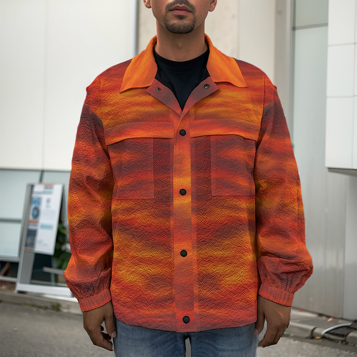 Men's Casual Lapel Jacket