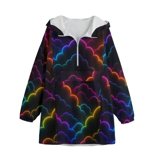 Unisex Windbreaker Long Jacket