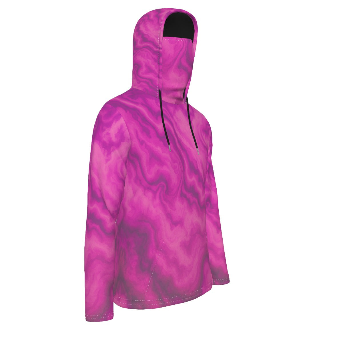Men's Pullover Hoodie With Mask - view 4