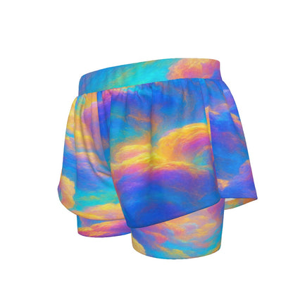 Unisex Sports Lined Shorts