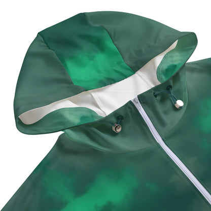 Unisex Pullover Jacket With Zipper Closure