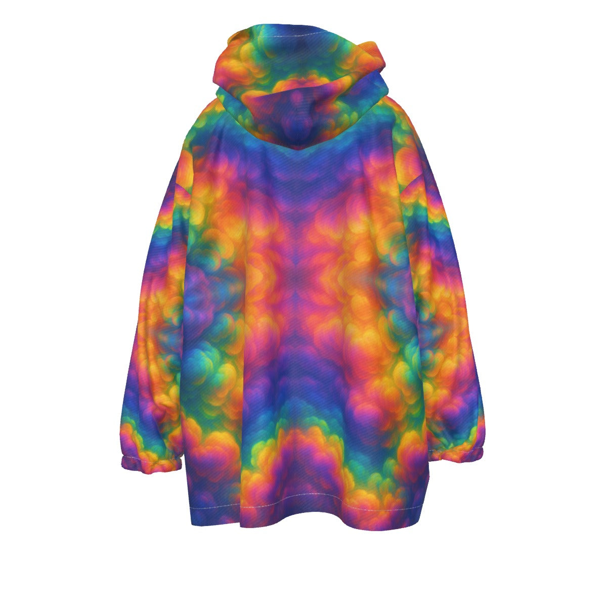 Unisex Kid's Sherpa Fleece Hoodie Blanket