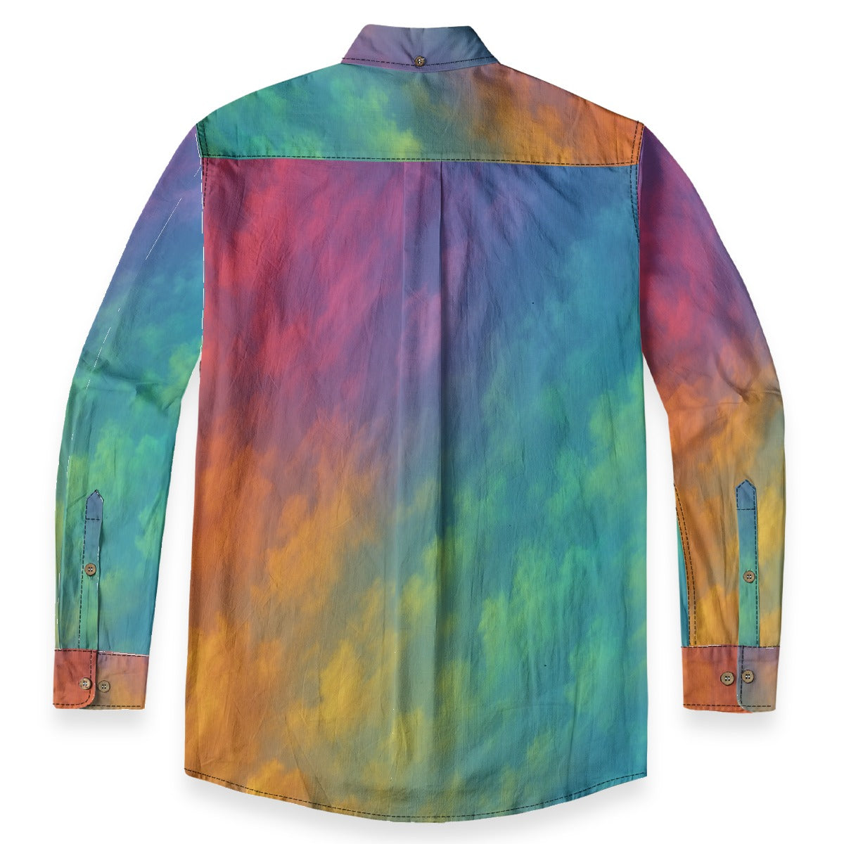 Men's Casual Lapel Long Sleeve Shirt|125GSM Cotton