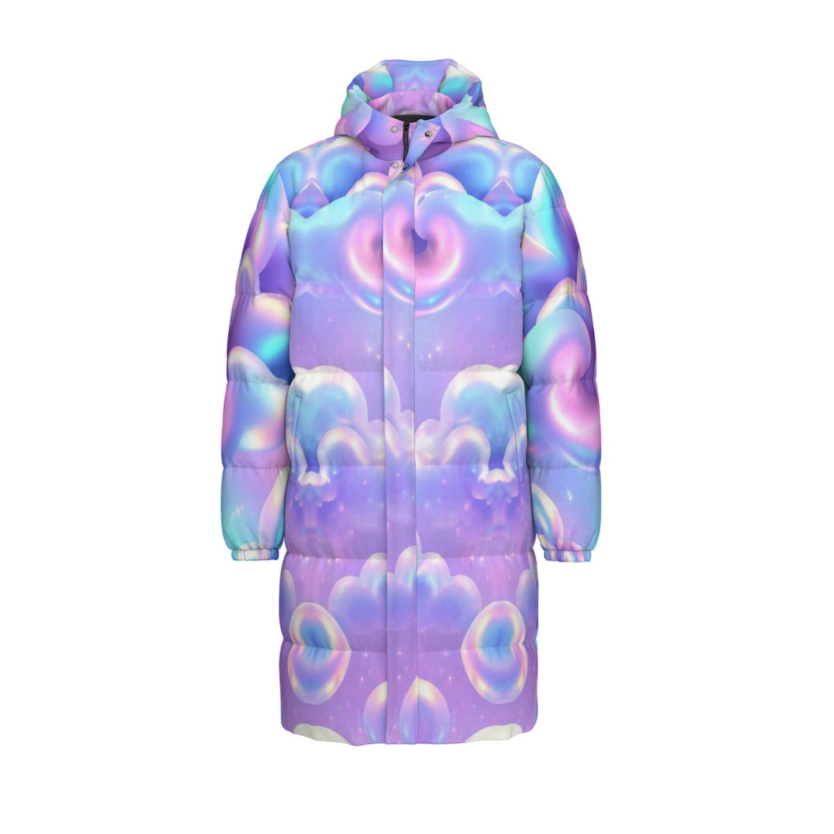 Unisex Long Down Jacket