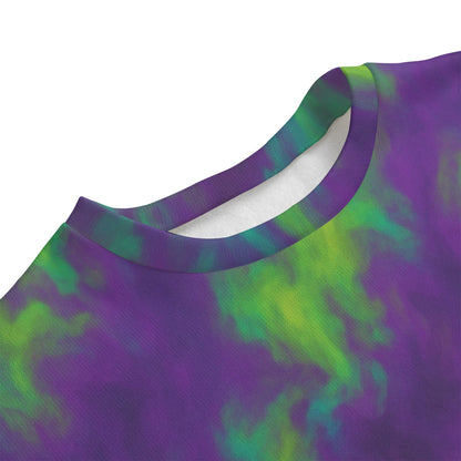 Unisex Drop-shoulder Knitted Fleece Sweater - view 3