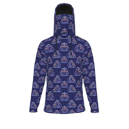 Men's Pullover Hoodie With Mask - view 1