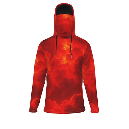 Men's Pullover Hoodie With Mask - view 1