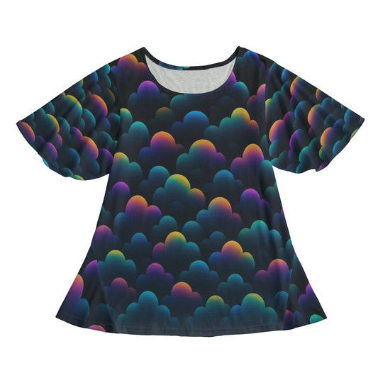 Women's Round Neck T-shirt With Short Sleeve