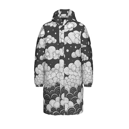 Unisex Long Down Jacket