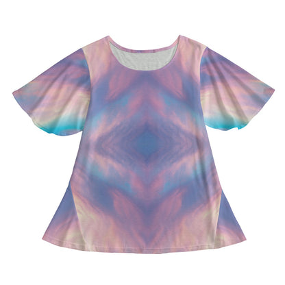Women's Round Neck T-shirt With Short Sleeve