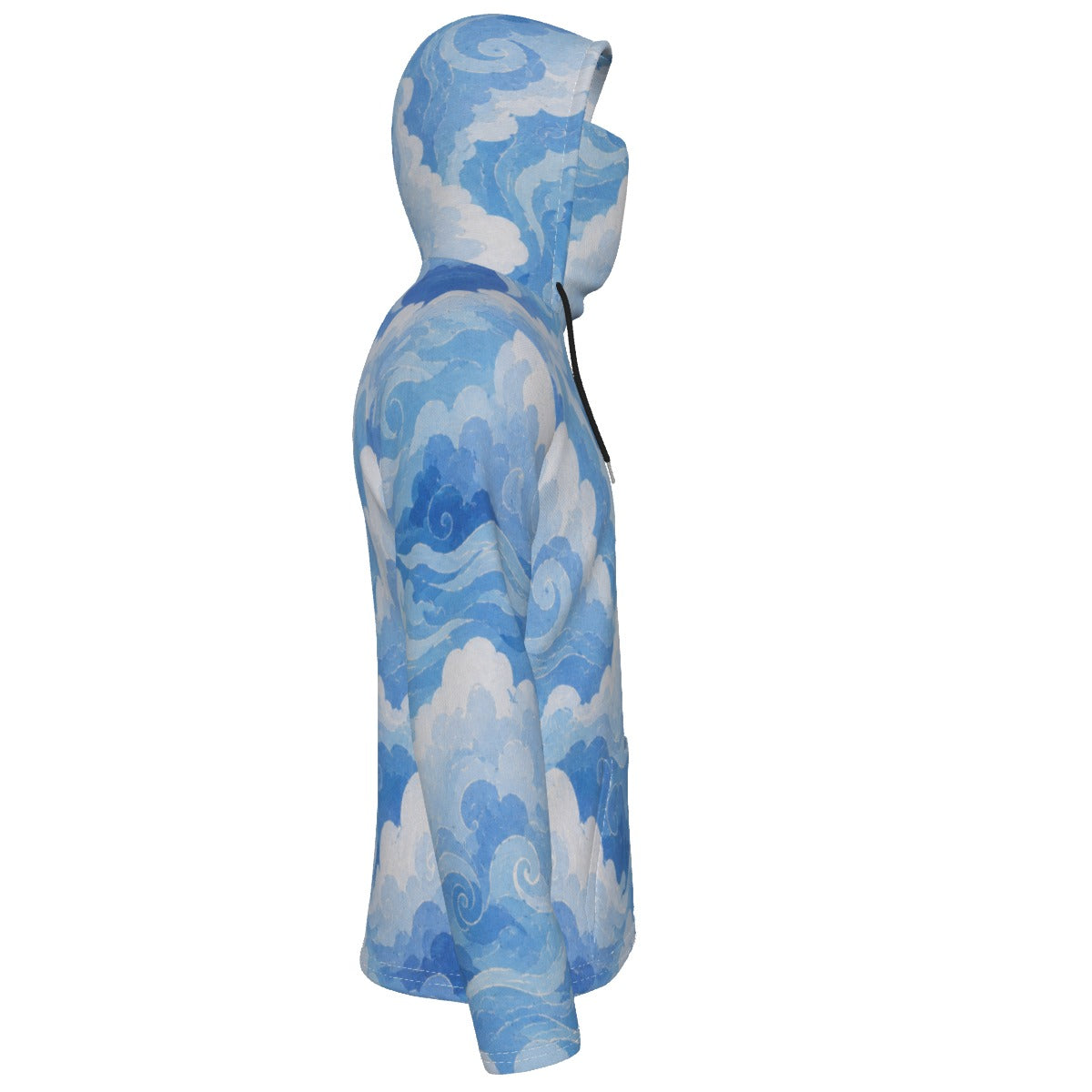 Men's Pullover Hoodie With Mask - view 3