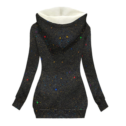 Women's Long Jacket With Fleece Lining