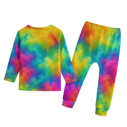 Kid's Knitted Fleece Set