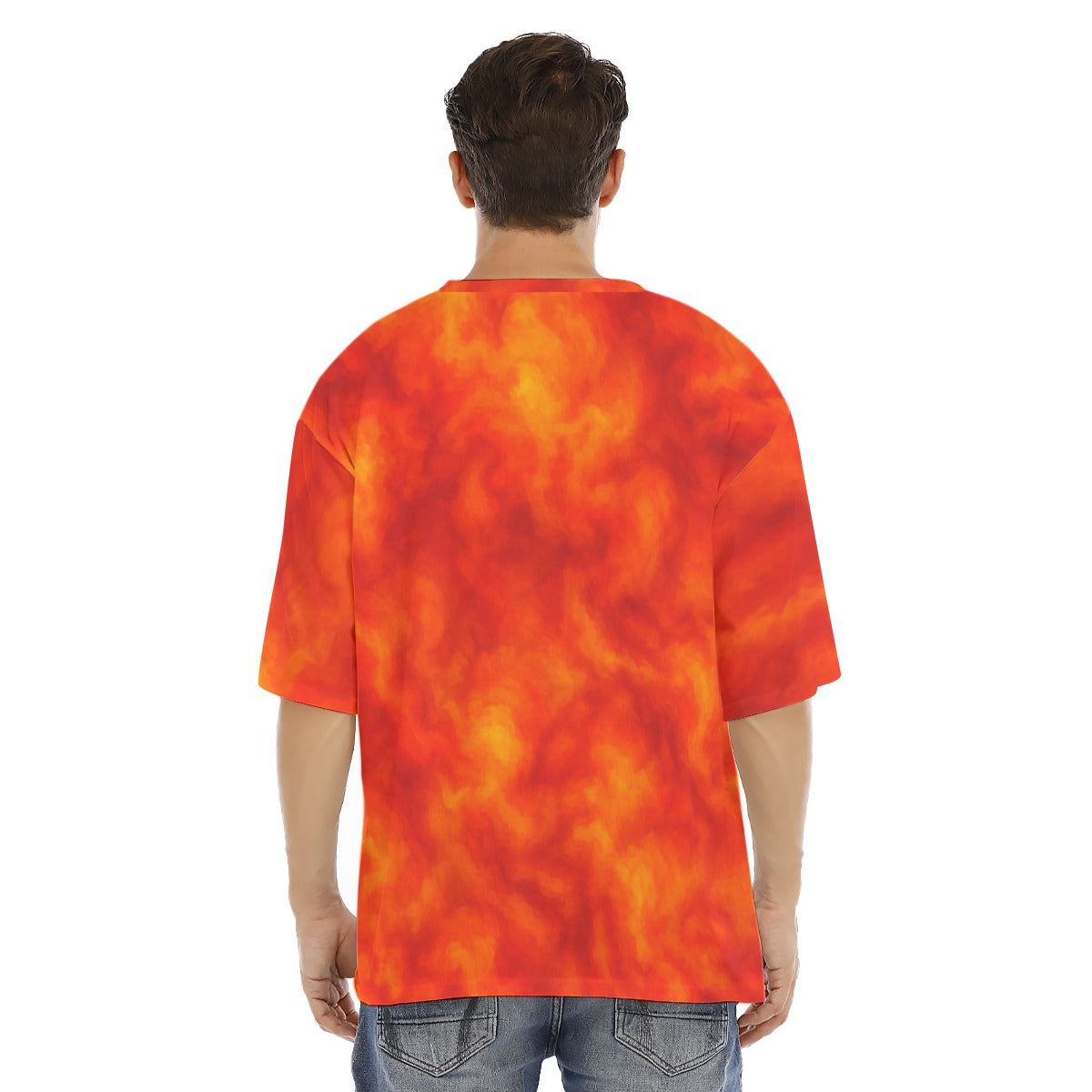 Men's Drop Shoulder T-shirt With Short Sleeve