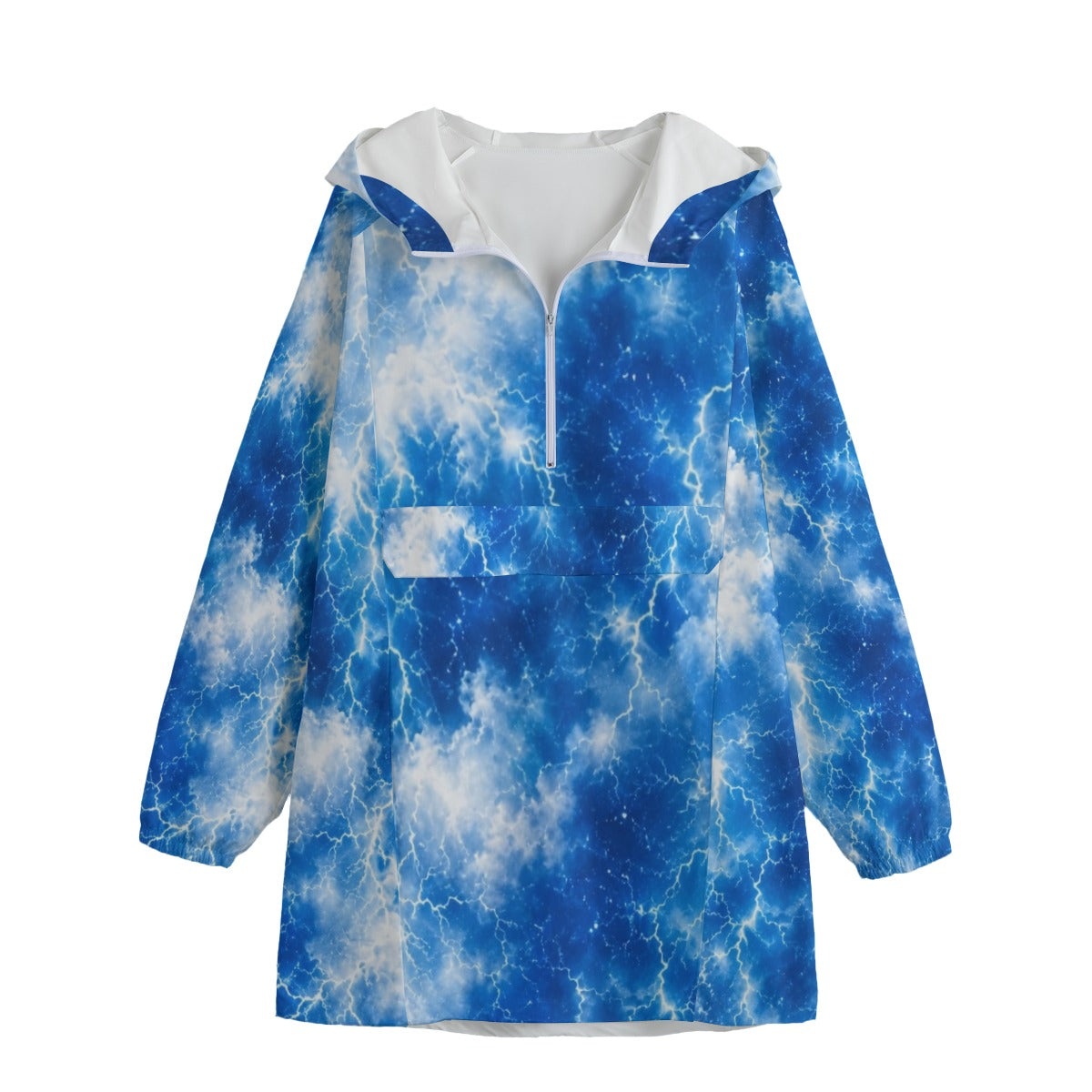 Unisex Windbreaker Long Jacket by O’Nimbus