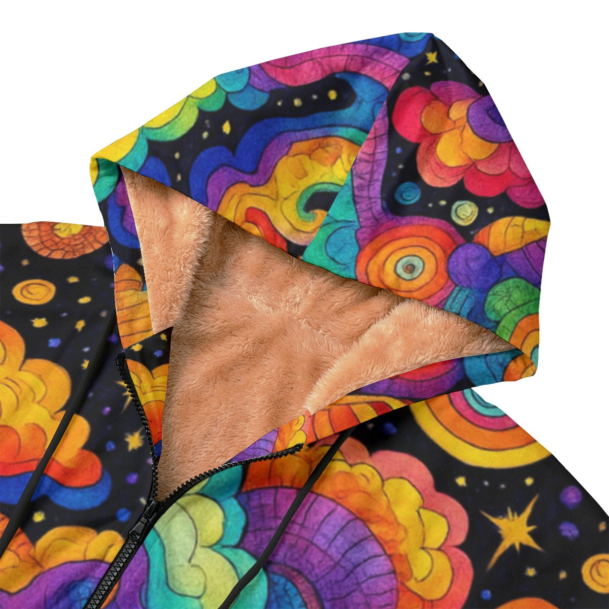 Unisex Kid's Plush Windbreaker