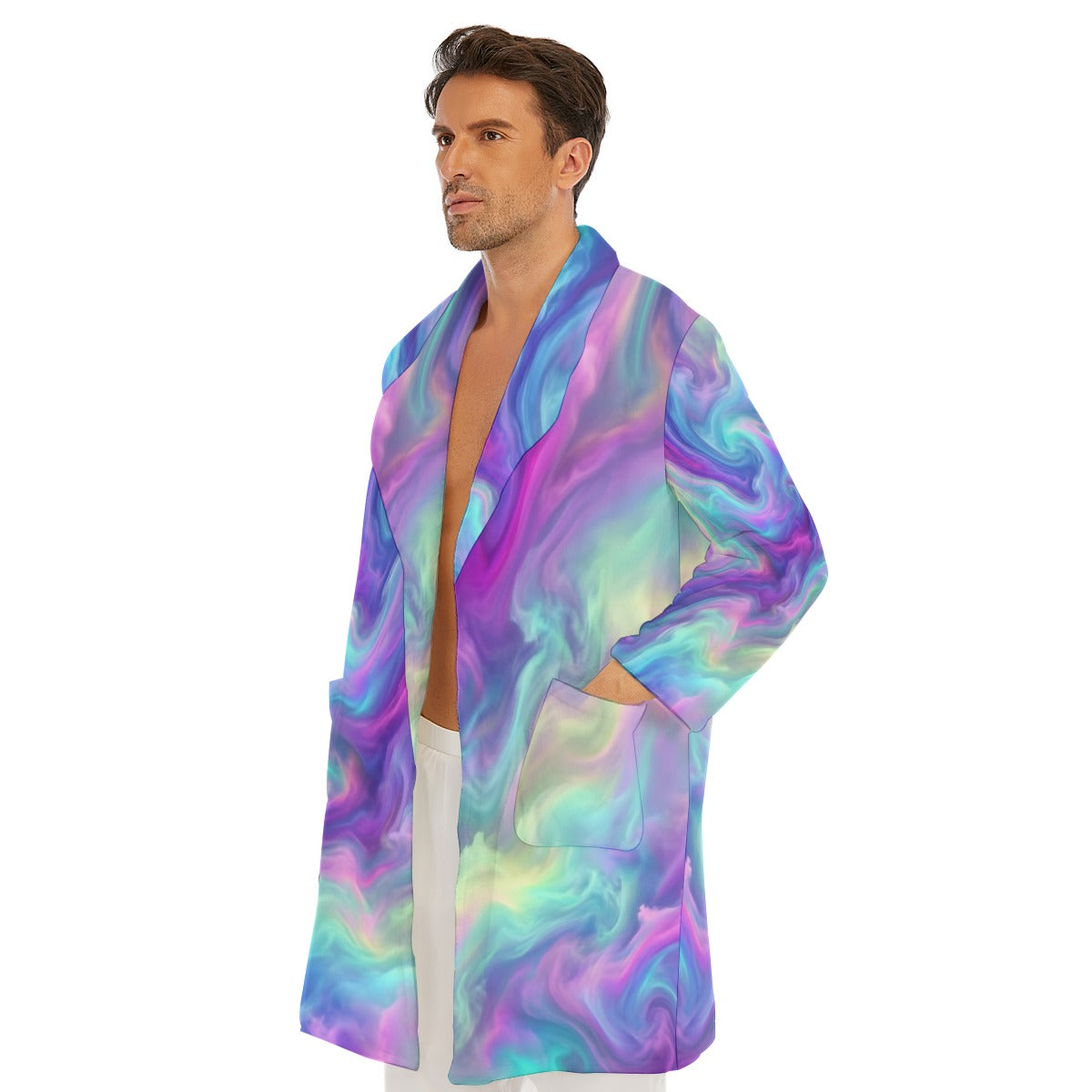 Men's Borg Fleece Robe