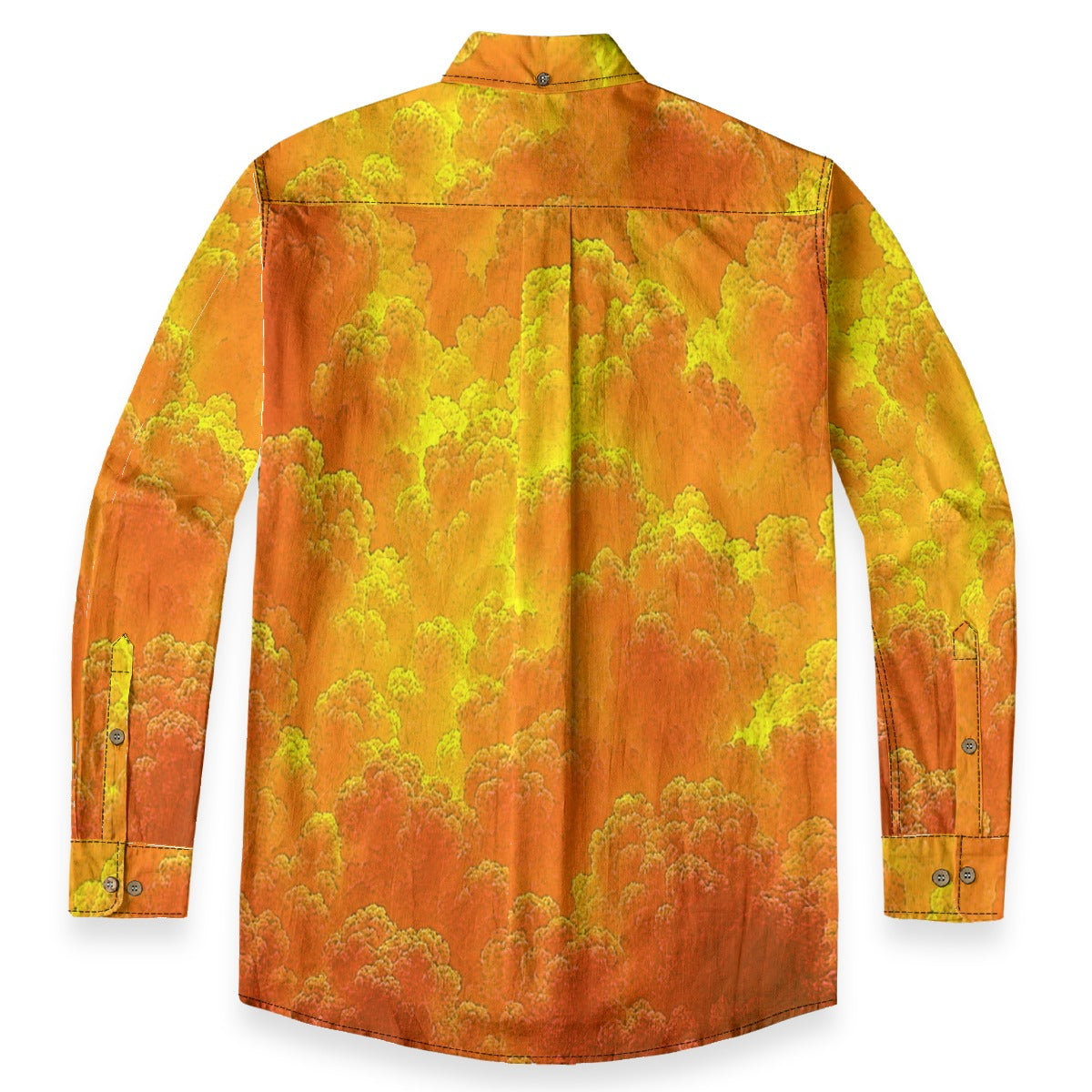 Men's Casual Lapel Long Sleeve Shirt|125GSM Cotton