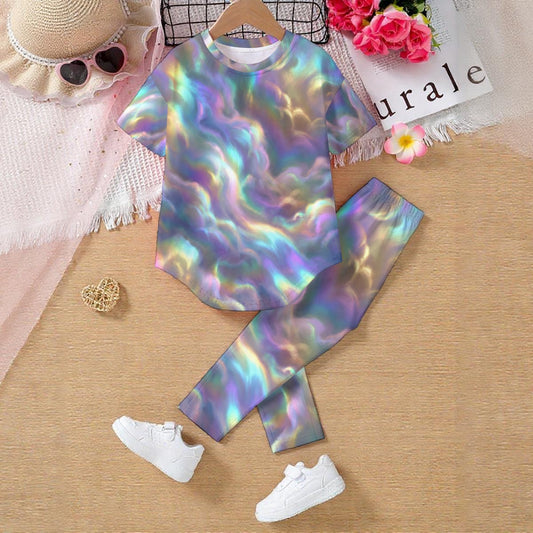 Kids' Casual Top and Pants Set