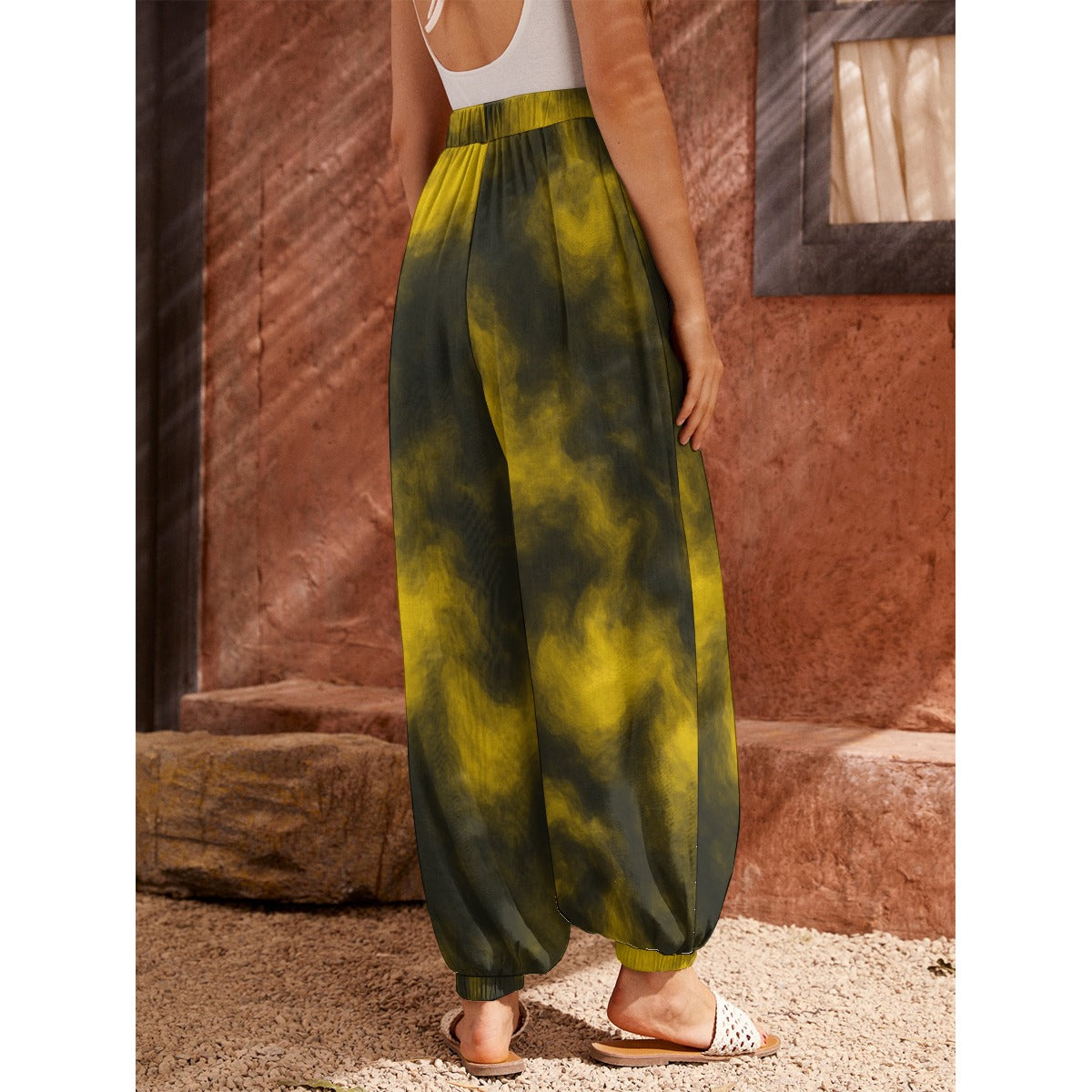 Women's Carrot Pants with Pockets