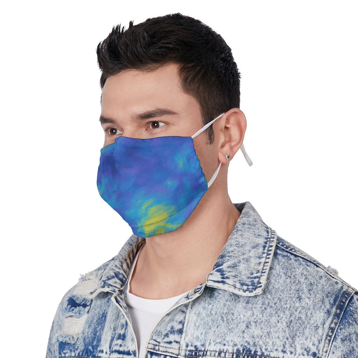 Unisex Face Mask with Adjustable Ear Loops