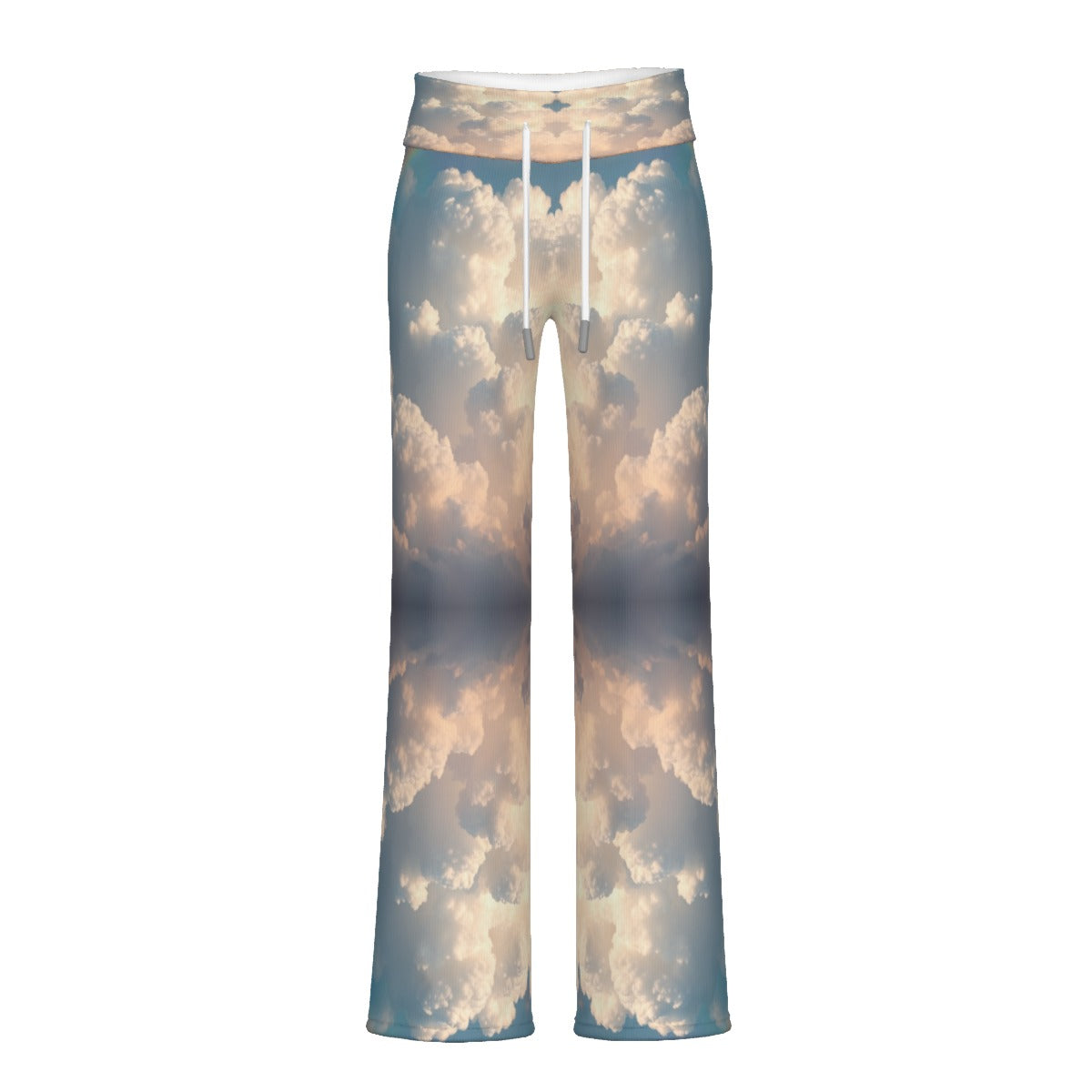 Women's High-waisted Straight-leg Trousers