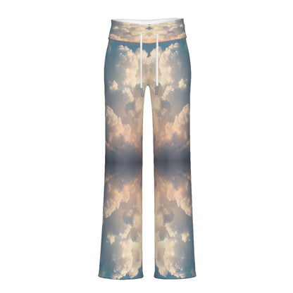 Women's High-waisted Straight-leg Trousers