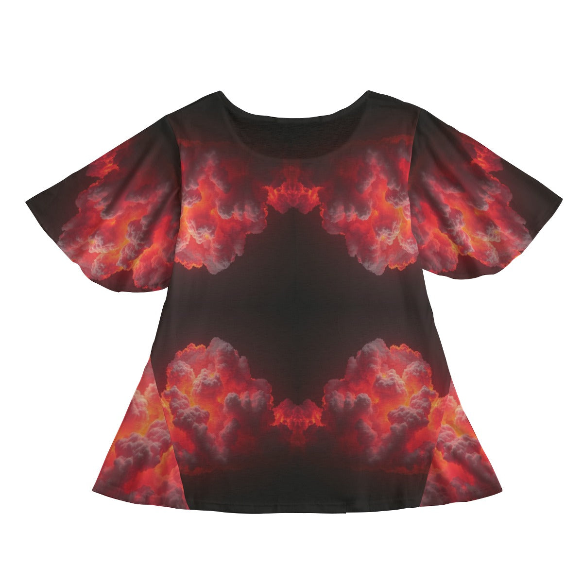 Women's Round Neck T-shirt With Short Sleeve