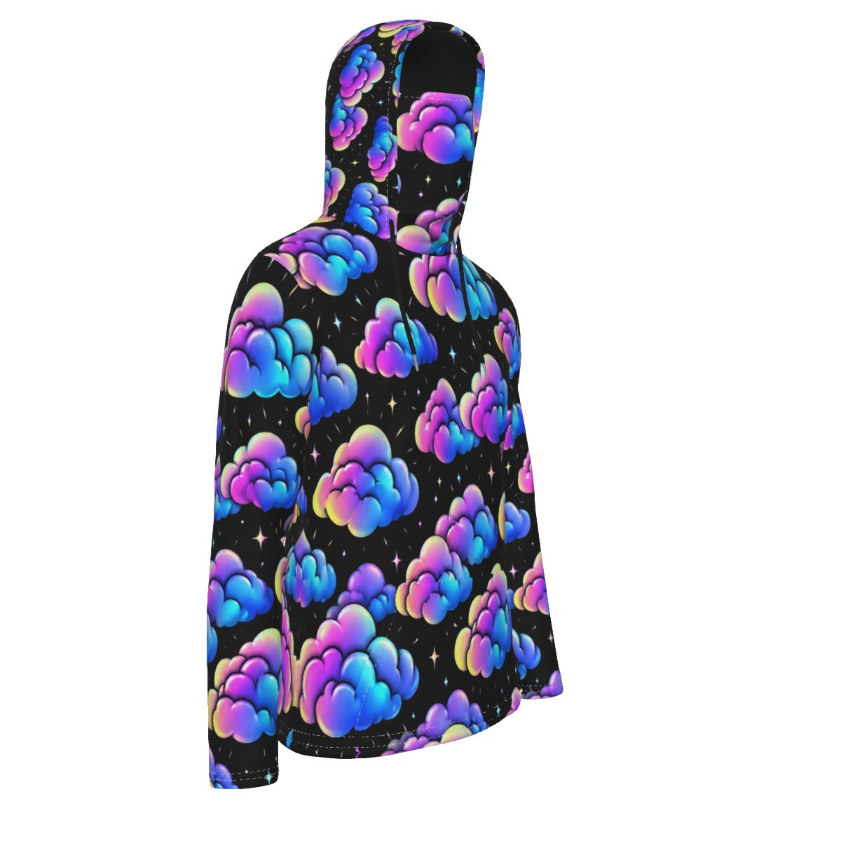 Men's Pullover Hoodie With Mask - view 4