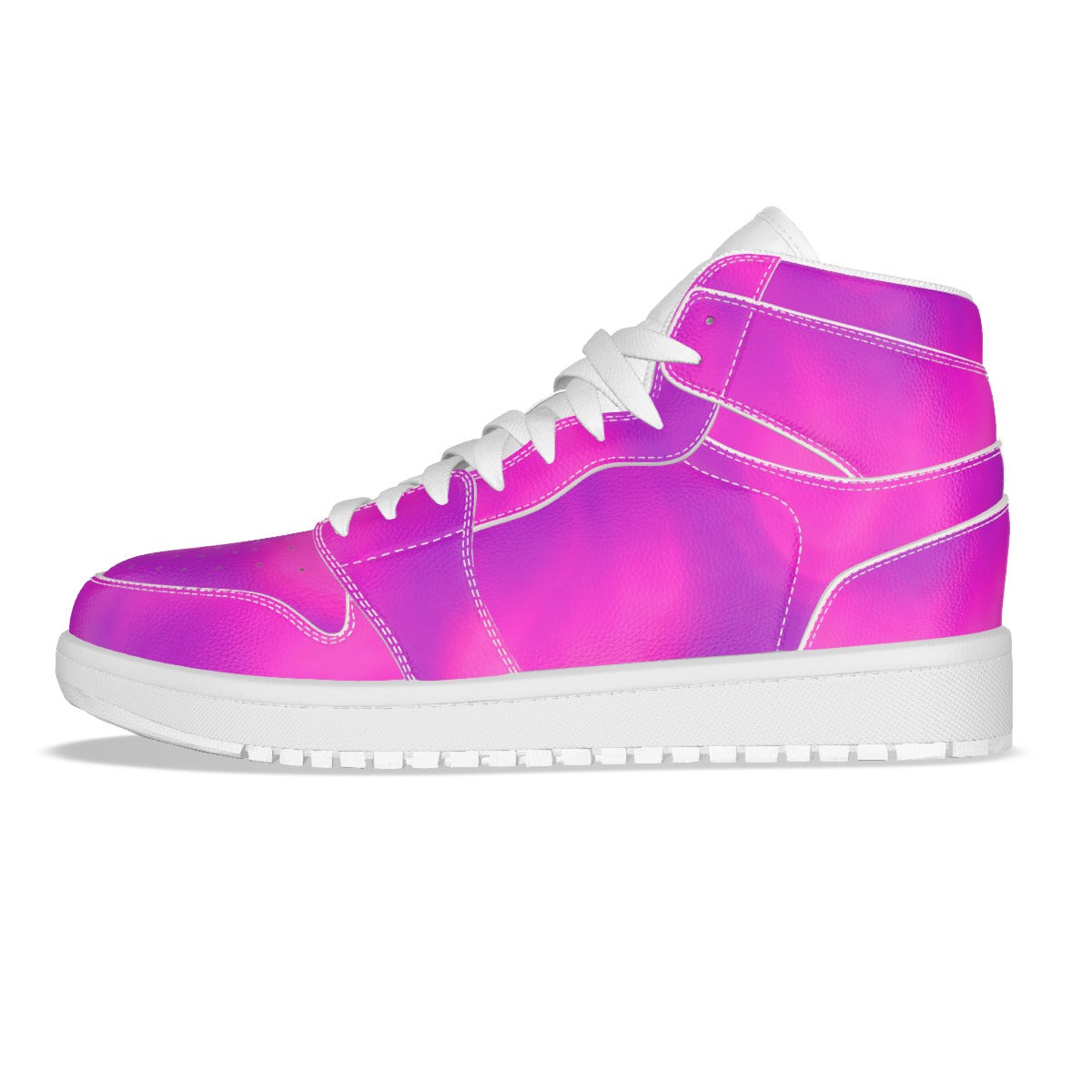 Women's Synthetic Leather Stitching Shoes