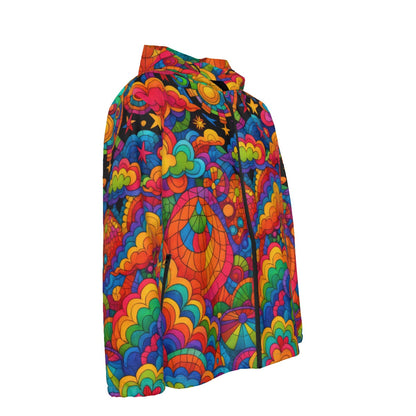 Men's Hooded Zipper Windproof Jacket