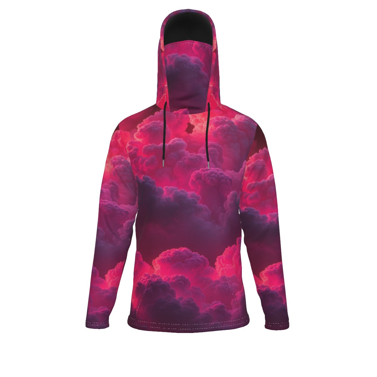 Men's Pullover Hoodie With Mask - view 1
