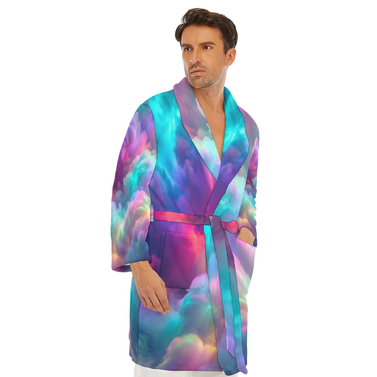 Men's Borg Fleece Robe