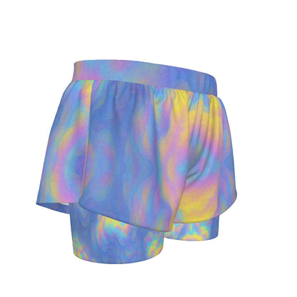 Unisex Sports Lined Shorts