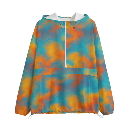 Unisex Pullover Jacket With Zipper Closure