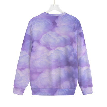 Unisex Drop-shoulder Knitted Fleece Sweater - view 2
