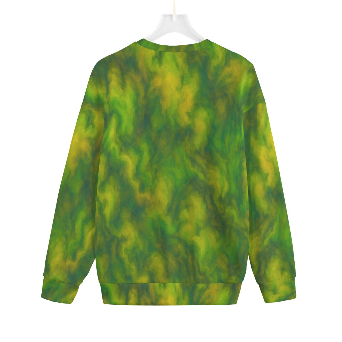 Unisex Drop-shoulder Knitted Fleece Sweater - view 2