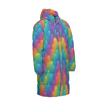 Unisex Long Down Jacket