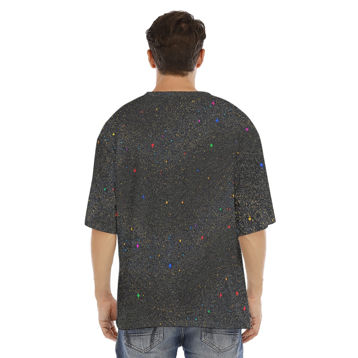 Men's Drop Shoulder T-shirt With Short Sleeve