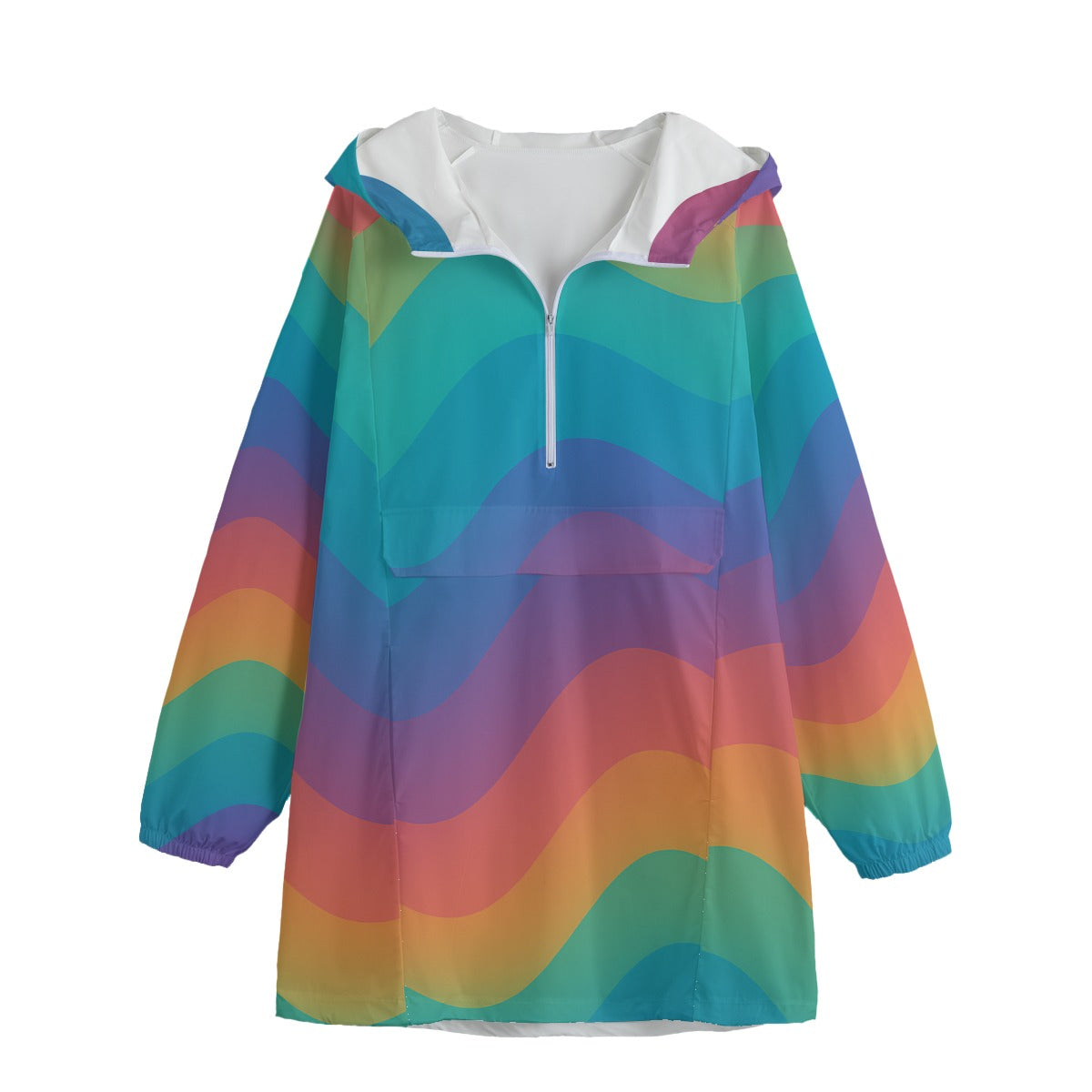 Unisex Windbreaker Long Jacket