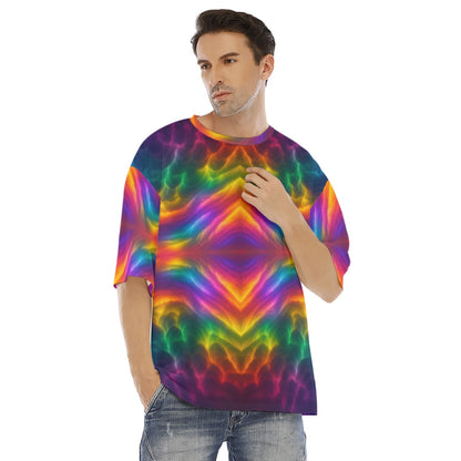 Men's Drop Shoulder T-shirt With Short Sleeve