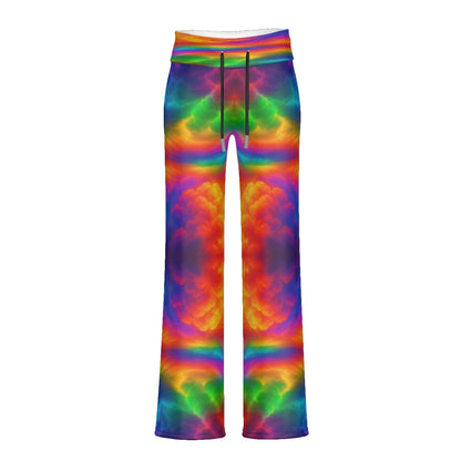 Women's High-waisted Straight-leg Trousers