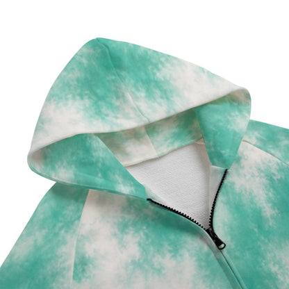 Children’s Zip-Up Raglan-Sleeve Hoodie | 310 GSM Cotton - view 3
