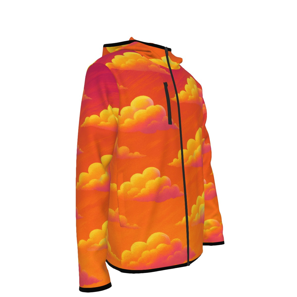 Men's Stylish Hoodie with Thumb Hole Design - view 4