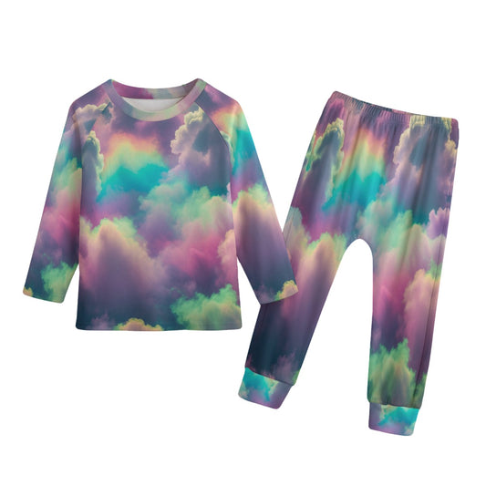Kid's Knitted Fleece Set