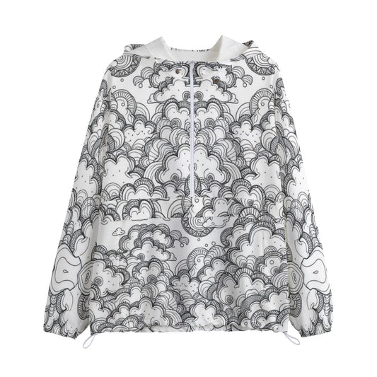 Unisex Pullover Jacket With Zipper Closure